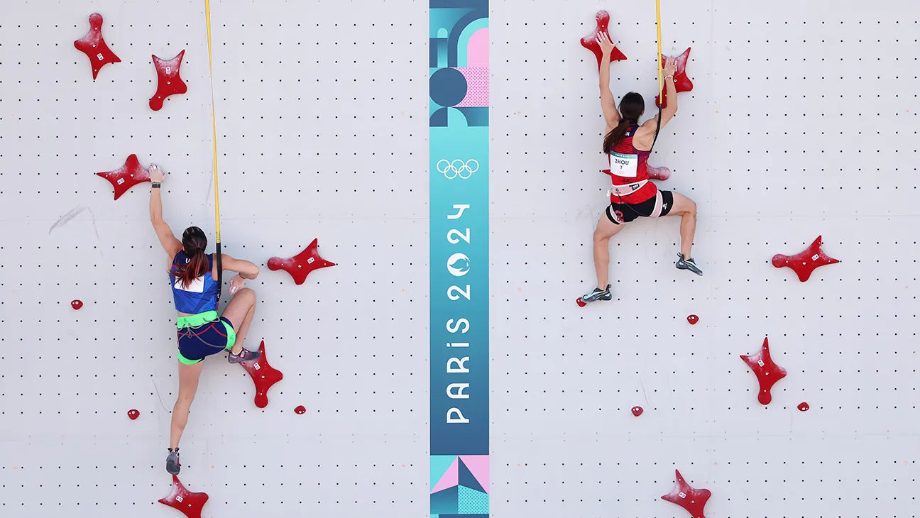 Sport climbing combined Olympics