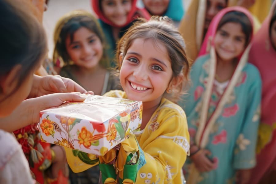 Families Celebrate Eid With Meaningful Gifts